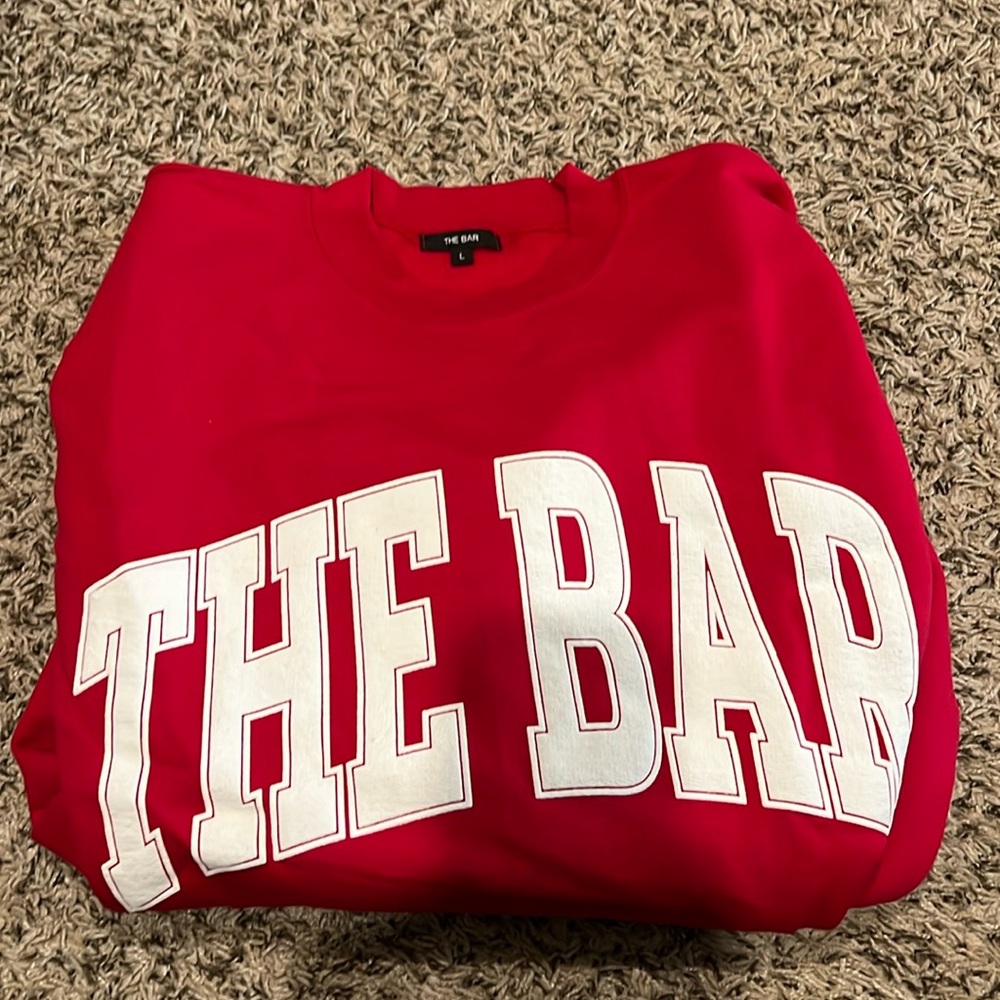 New The Bar sweatshirt
